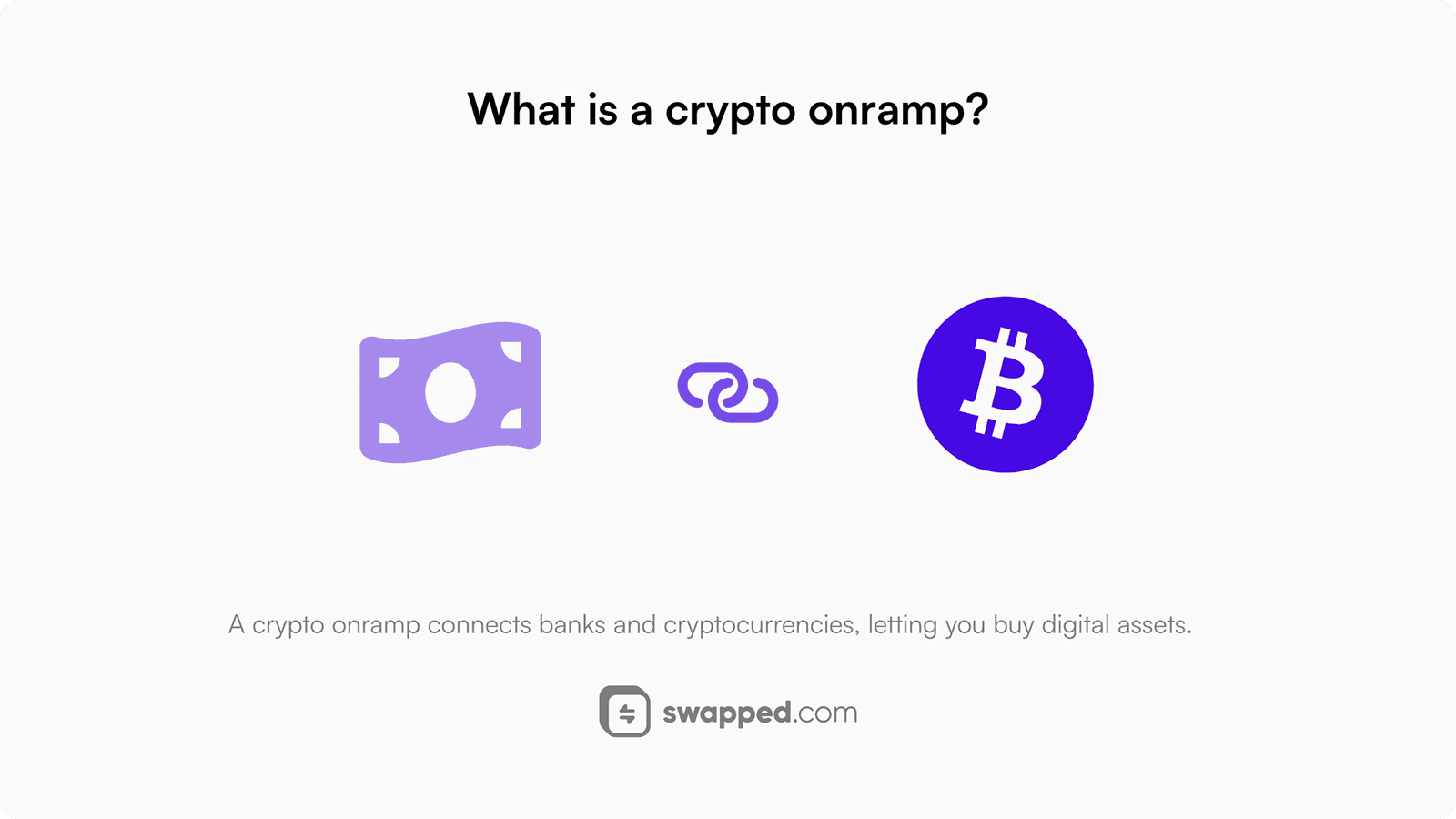 What is a crypto onramp?
